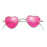 Pink Hippy Heart Glasses (Ba275)