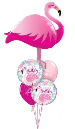 Luxury Happy Birthday Flamingo Bouquet