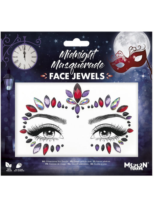 Midnight Masquerade Face Jewels