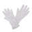 Men's Short White Gloves