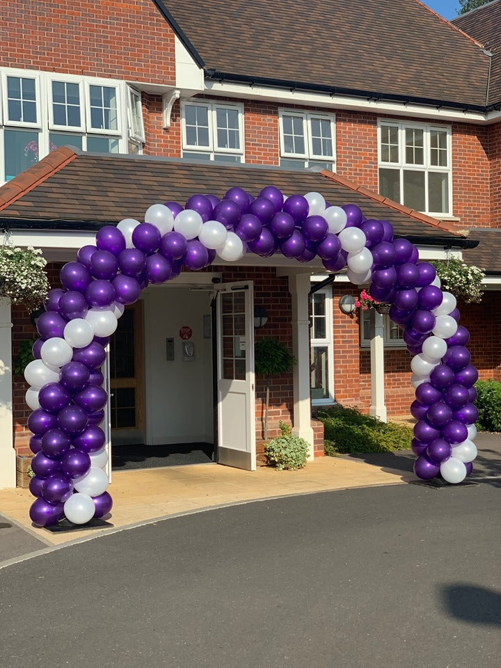 Spiral Balloon Arch