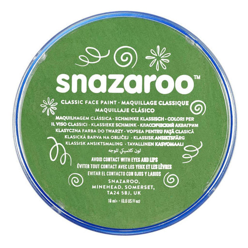 18ml Snazaroo Face Paint (Grass Green)