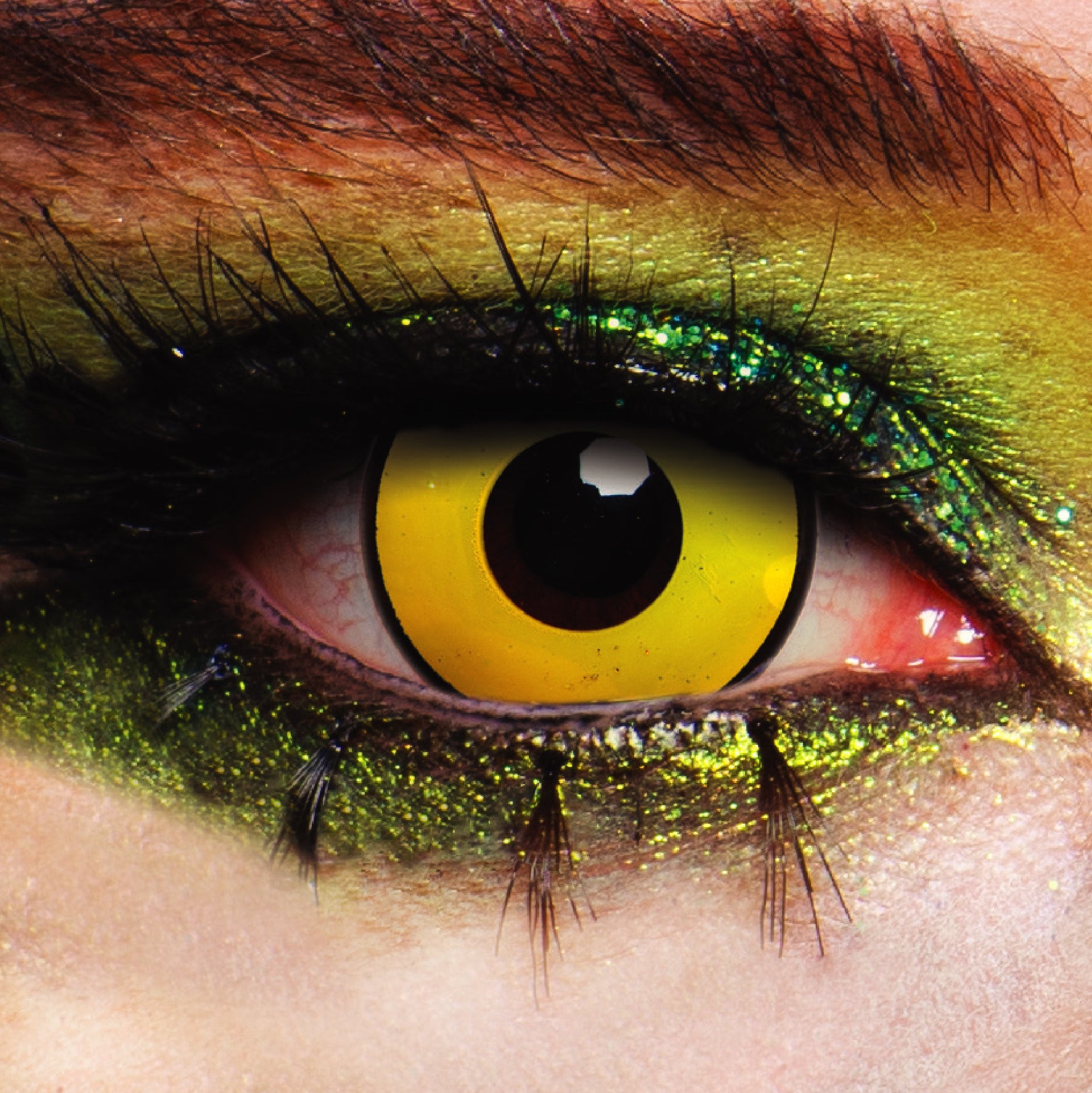 Xtreme Contact Lenses (Mal Chick UV Yellow)