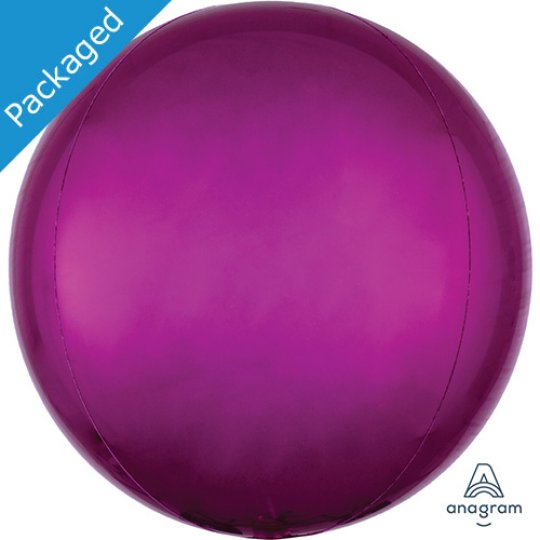 Bright Pink Orbz Balloon