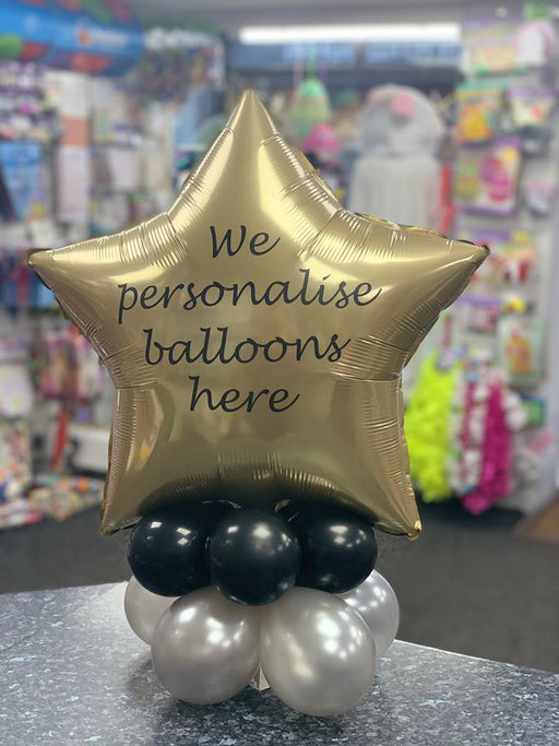 Personalised Air Filled foil balloon