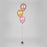 Clusters of 3 balloons